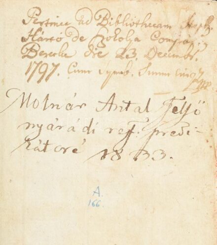 [Hunyadi Szabó Ferenc (1743-1795)]: Diétai predikátziók, mellyeket a' közelebb el-múlt ország-gyülésére fel-sereglett úri rendek előtt Budán el-mondott Hunyadi Ferentz, a' debretzeni réformáta szent ekklésiának egyik nagy érdemü lelki pásztora. A maga köl