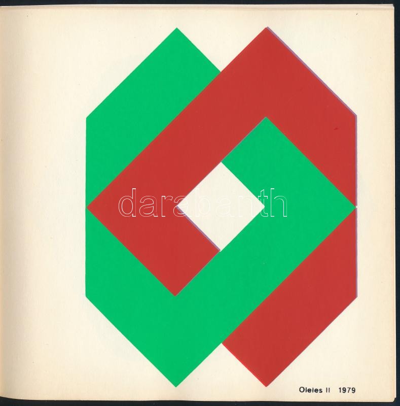 Hajós Ágnes (szerk.): Fajó, Székesfehérvár, 1979. 8 sztl. oldal + 10 t. H.n., 1979, k.n. Megjelent 300 példányban. A 10 táblából 9 db Fajó János jelzés nélküli szitanyomata: Hommage a C.L., 1972; Körmetszés, 1976; Oleles II, 1979; Kompozicio, 1979; Formav - Image 4