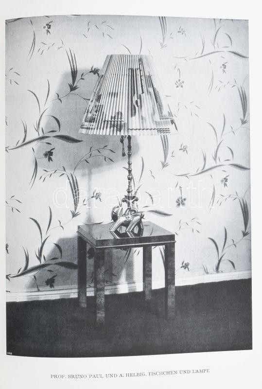 Alexander Koch's Neuzeitlicher Wohnungskultur című könyvsorozatának kötete: Schlafzimmer. Berlin, 1921. kiadói egészvászon kötésben, Rengeteg illusztrációval, nagyon sok magyar vonatkozású közötte pl Kozma. - Image 3