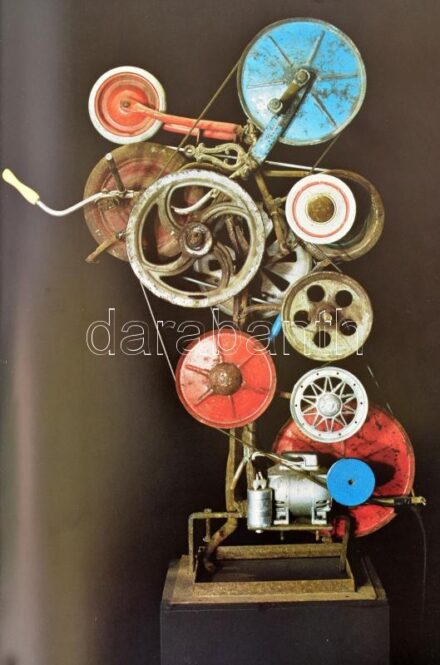 K. G. Pontus Hultén: Jean Tinguely, "Méta". Berlin, 1972, Propyläen. 363 p. Német nyelven. Jean Tinguely (1925-1991) svájci szobrászművész műveivel, róla készült portrékkal és egyéb fekete-fehér és néhány színes képpel rendkívül gazdagon illusztrált. 6