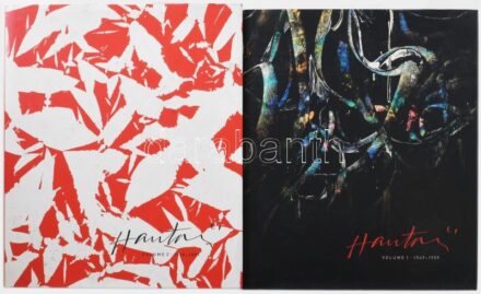 Berecz Ágnes: Simon Hantai. Volume I 1949-1959, Volume II 1960-2001. Bp., 2012-2013, Makláry Artworks. 295+375 p. Magyar, francia és angol nyelven. Hantai Simon műveinek illsuztrációival nagyon gazdagon illusztrált. Kiadói kartonált papírkötés, kiadói hel