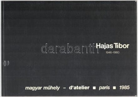 Beke László, Széphelyi György (szerk.:) Hajas Tibor. 1946-1980. Paris, 1985, Magyar Műhely, 22 sztl. lev. Számos szövegközti és egész oldalas képpel, többek közt Hajas Tibor performanszaival és képzőművészeti alkotásaival illusztrált. Kiadói haránt alakú