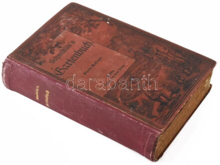 Schmidlin's Gartenbuch. Praktische Anleitung zur Anlage und Bestellung der Haus- und Wirthschaftsgärten nebst Beschreibung und Kultur-Anweisung der hierzu tauglichen Bäume, Sträucher, Blumen und Nutzpflanzen, 1016p + 9 litho t. Berlin, 1883. Paul Parey. K