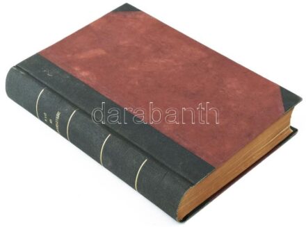 Kovácsy Béla - Monostori Károly: A ló és tenyésztése. 600 képpel, 14 műmelléklettel és 1 színes lótenyésztési térképpel. Bp., 1905., Pátria, XII+653+(3) p. + 14 (fekete-fehér képtáblák) t. +1 (kihajtható térkép) t. Harmadik, javított és bővített kiadás.