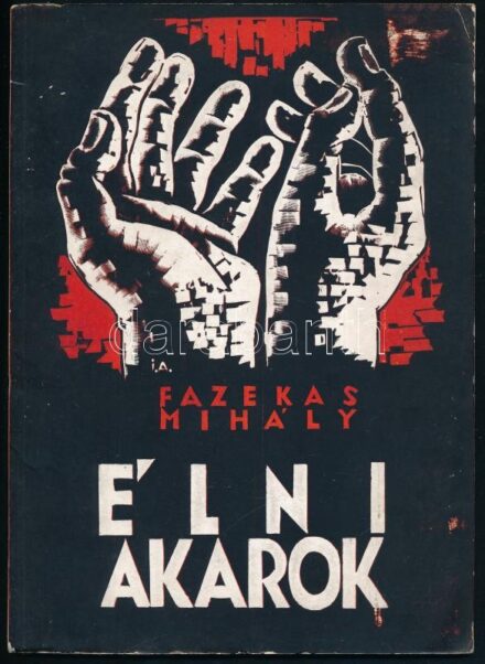 Fazekas Mihály: Élni akarok. Irodalmi és Művészeti Társaság. I. Kiadványa Pápa. Pápa, 1937., Irodalmi és Művészeti Társaság, (Pápai Főiskolai Könyvnyomda), 42+6 p. (Istenes-)Iscserekov András (1915-1947) fametszeteivel és rajzos címlapjával. Kiadói