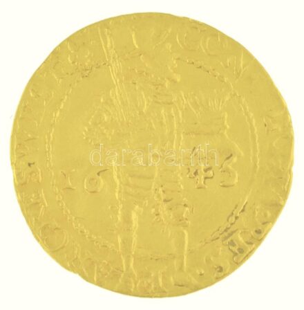 Holland Köztársaság / Nyugat-Frízföld 1645. 1D Au (3,5g/0.986) T:VF / Dutch Republic / West Friesland 1645. Ducat Au (3,5g/0,986) C:VF Krause KM#16