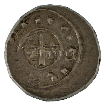 1095-1116. Denár Ag "Kálmán" (0,61g) T:AU,XF patina / Hungary 1095-1116. Denar Ag "Coloman" (0,61g) C:AU,XF patina Huszár: 37., Unger I.: 28.