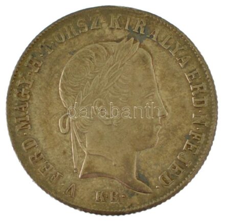1848KB 20kr Ag "V. Ferdinánd" T:UNC,AU / Hungary 1848KB 20 Kreuzer Ag "Ferdinand V" C:UNC,AU Huszár: 2092., Unger III.: 1428.