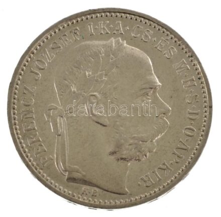 1895KB 1K Ag "Ferenc József" T:AU apró ph. / Hungary 1895KB 1 Korona Ag "Franz Joseph" C:AU tiny edge error Adamo K5