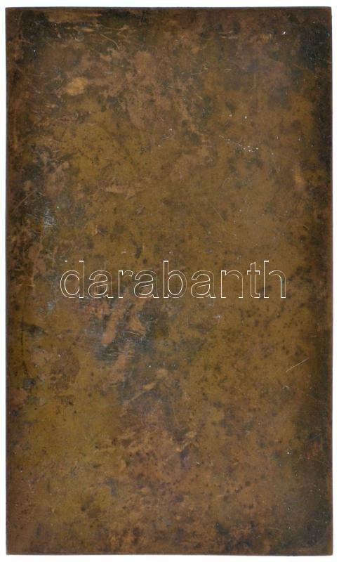 Ausztria 1910. Karl Alexander Redlich, építési vállakozó balra néző portréja egyoldalas Br plaketten "XX. I. MDCCCLX - MDCCCCX". Szign.: Josef Heu (99x60mm) T:1-,2 ph. / Austria 1910. Portrait to the left of Karl Alexander Redlich building contractor on a - Image 2