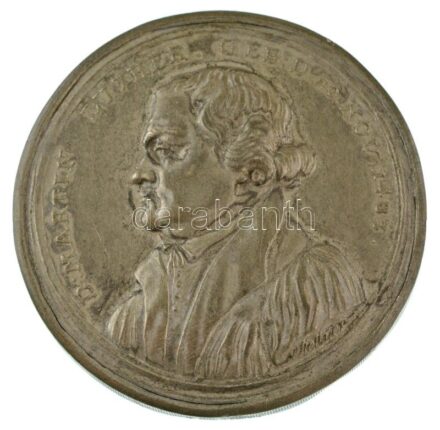 Német Államok 1817. "Luther Márton / A reformáció 300 éves évfordulója" szétcsavarható Sn emlékérem, benne 6db kivehető papírlap Luther életéből vett jelenetekkel, tokban. Szign.: Johann Thomas Stettner (45mm) T:XF / German States 1817. "Martin Luther / T