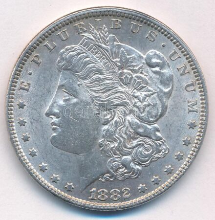 Amerikai Egyesült Államok 1882. 1$ Ag "Morgan" T:X USA 1882. 1 Dollar Ag "Morgan" C:XF Krause KM#110