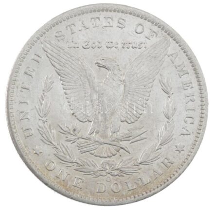 Amerikai Egyesült Államok 1885O 1$ Ag "Morgan" T:AU apró karc USA 1885O 1 Dollar "Morgan" Dollar Ag C:AU small scratch Krause KM#110