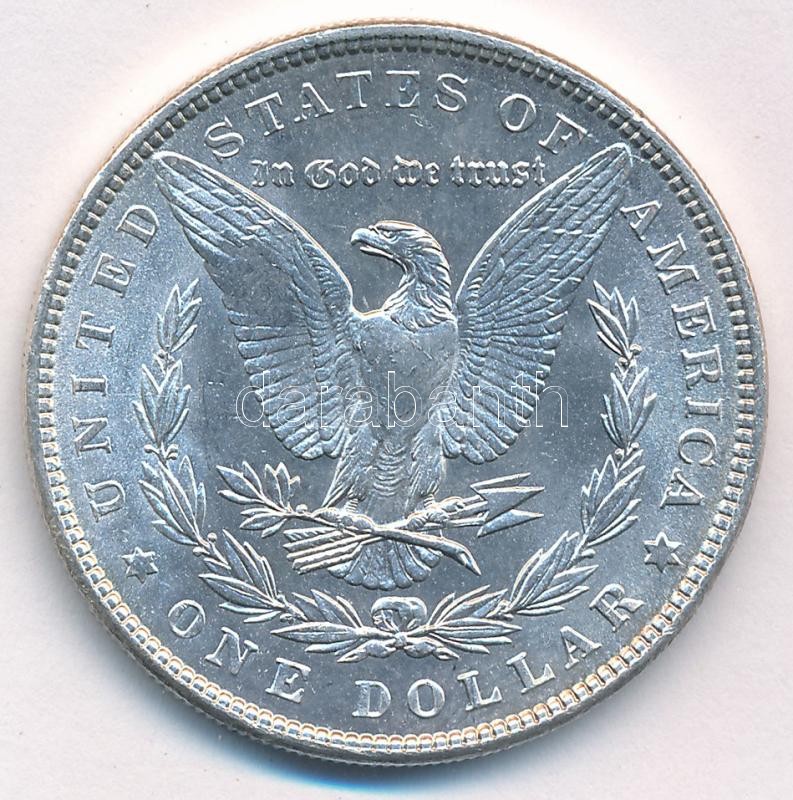 Amerikai Egyesült Államok 1887. 1$ Ag "Morgan" T:AU USA 1887. 1 Dollar Ag "Morgan" C:AU Krause KM#110 - Image 2
