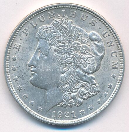 Amerikai Egyesült Államok 1921. 1$ Ag "Morgan" T:XF USA 1921. 1 Dollar Ag "Morgan" C:XF Krause KM#110