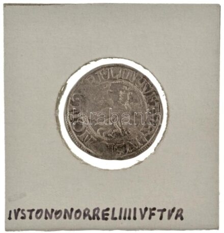 Német Államok / Bajorország 1506 1/2b Ag "IV. Albert" (1,86g) T:XF German States / Bavaria 1506. 1/2 Batzen Ag "Albrecht IV" (1,86g) C:XF Krause MB#17