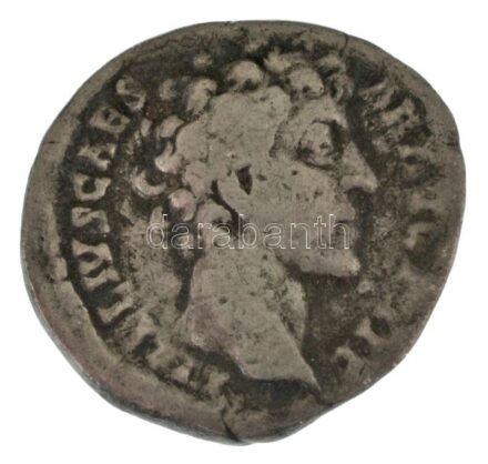 Római Birodalom / Róma / Marcus Aurelius (Antoninus Pius alatt) 145-147. Denarius Ag (3,30g) T:F patina Roman Empire / Rome / Marcus Aurelius (under Antoninus Pius) 145-147. Denarius Ag "AVRELIVS CAES-AR AVG PII F / COS II" (3,30g) C:F patina RIC III