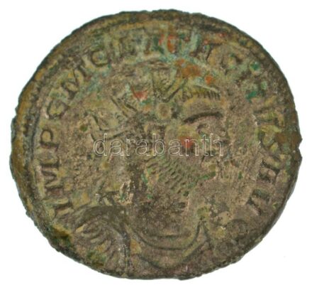 Római Birodalom / Siscia / Tacitus 275. Antoninianus ezüstözött bronz (3,21g) T:XF,VF patina Roman Empire / Siscia / Tacitus 275. Antoninianus silvered bronze "IMP CM CLA TACITVS AVG / PROVIDENTIA DEORVM - S" (3,21g) C:XF,VF patina RIC V 155