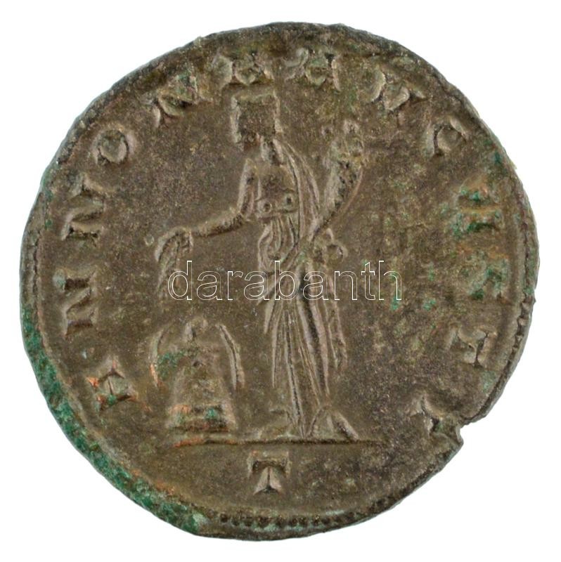 Római Birodalom / Ticinum / Tacitus 275-276. Antoninianus billon (3,67g) T:AU,XF Roman Empire / Ticinum / Tacitus 275-276. Antoninianus billon "IMP C M CLA TACITVS AVG / ANNONA AVGVSTI - T" (3,67g) C:AU,XF RIC V 124 - Image 2