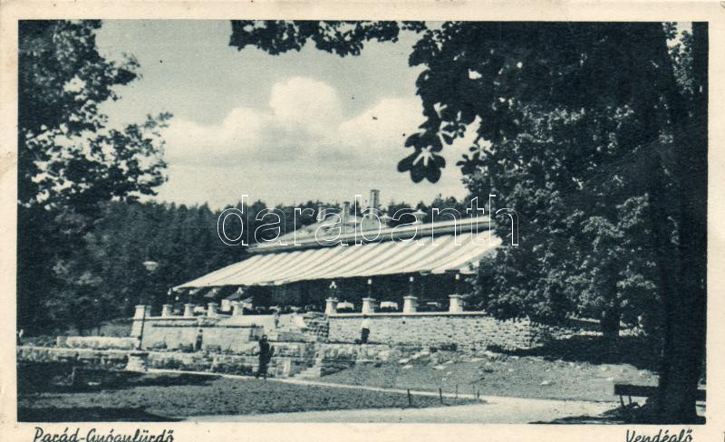 Parádfürdő Vendéglő (fa)