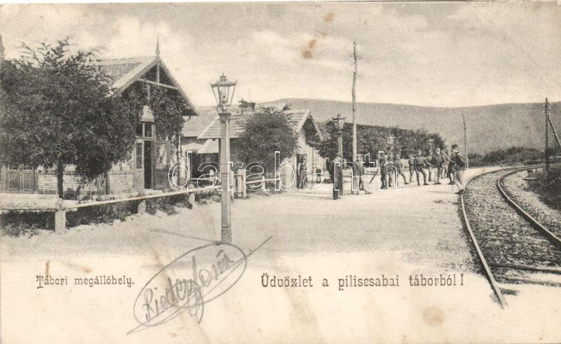 Piliscsaba, Tábor, tábori megállóhely (EK)