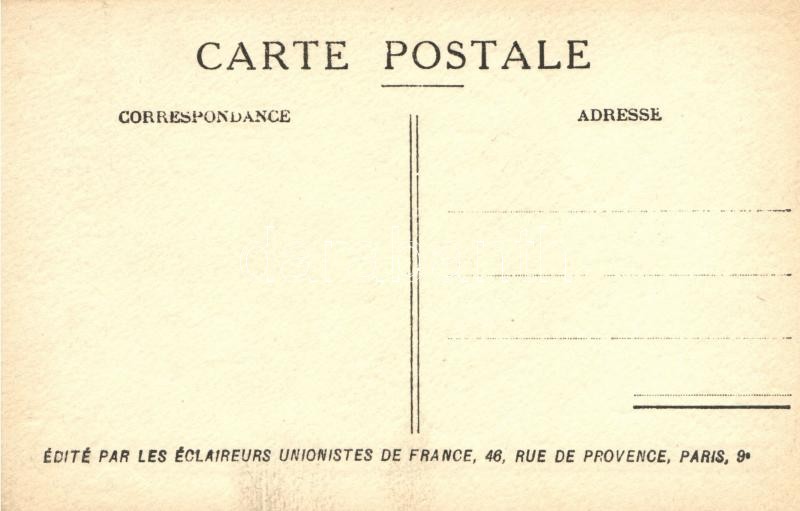 Éclaireurs Unionistes de France / French scouts postcard, Noir Sanglier - Image 2