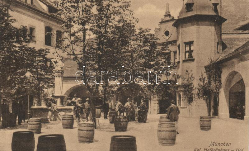 München, Königlicher Hofbräuhaus, Hof / brewery