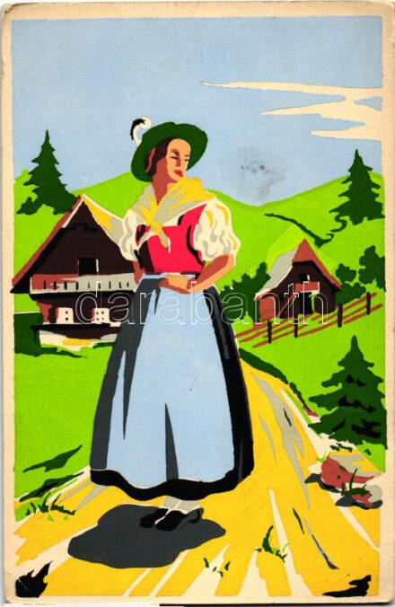 Trachtenserie 3. Steiermark, L. Fränk, Wien / Steiermark, folklore (EK)