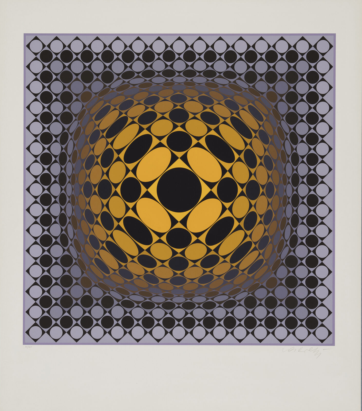 Victor Vasarely (1906-1997): VEGA SAKK, 1971