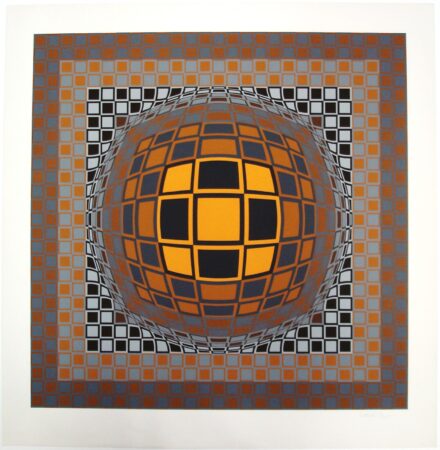 Victor Vasarely: ZENG, 1978